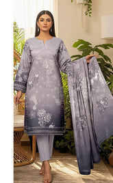 3-piece Unstitched Digital Printed Karandi Suit for Women’s (Karandi Winter Collection 2025)