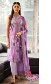 3-piece Unstitched Premium Digital Printed Lawn Dress for Women’s