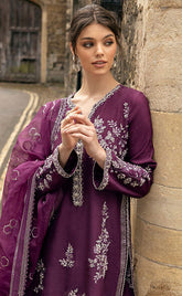 3-piece Unstitched Organza Embroidered Patch Work Dress for Women’s (Women’s Clothing)