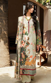 3-piece Unstitched Khaddar Dress for Women’s - (Winter Collection)