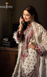 3-piece Unstitched Dhanak Heavy Embroidered Dress for Women’s (Women's Winter Clothing)