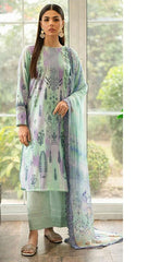 3-piece Unstitched Premium Digital Printed Lawn Dress for Women’s