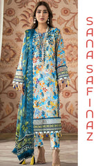 3-piece Unstitched Khaddar Dress for Women’s - (Winter Collection)
