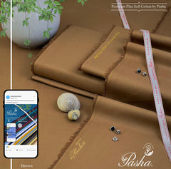 2-Piece Unstitched Prenium Plus Soft 100% Cotton Shalwar and Kameez for Men's