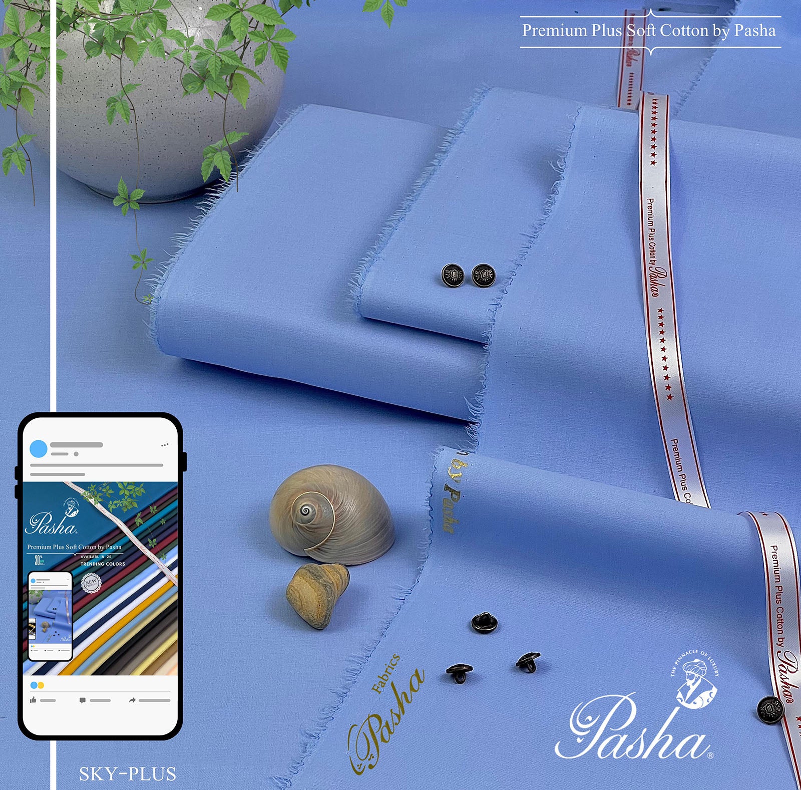 2-Piece Unstitched Prenium Plus Soft 100% Cotton Shalwar and Kameez for Men's