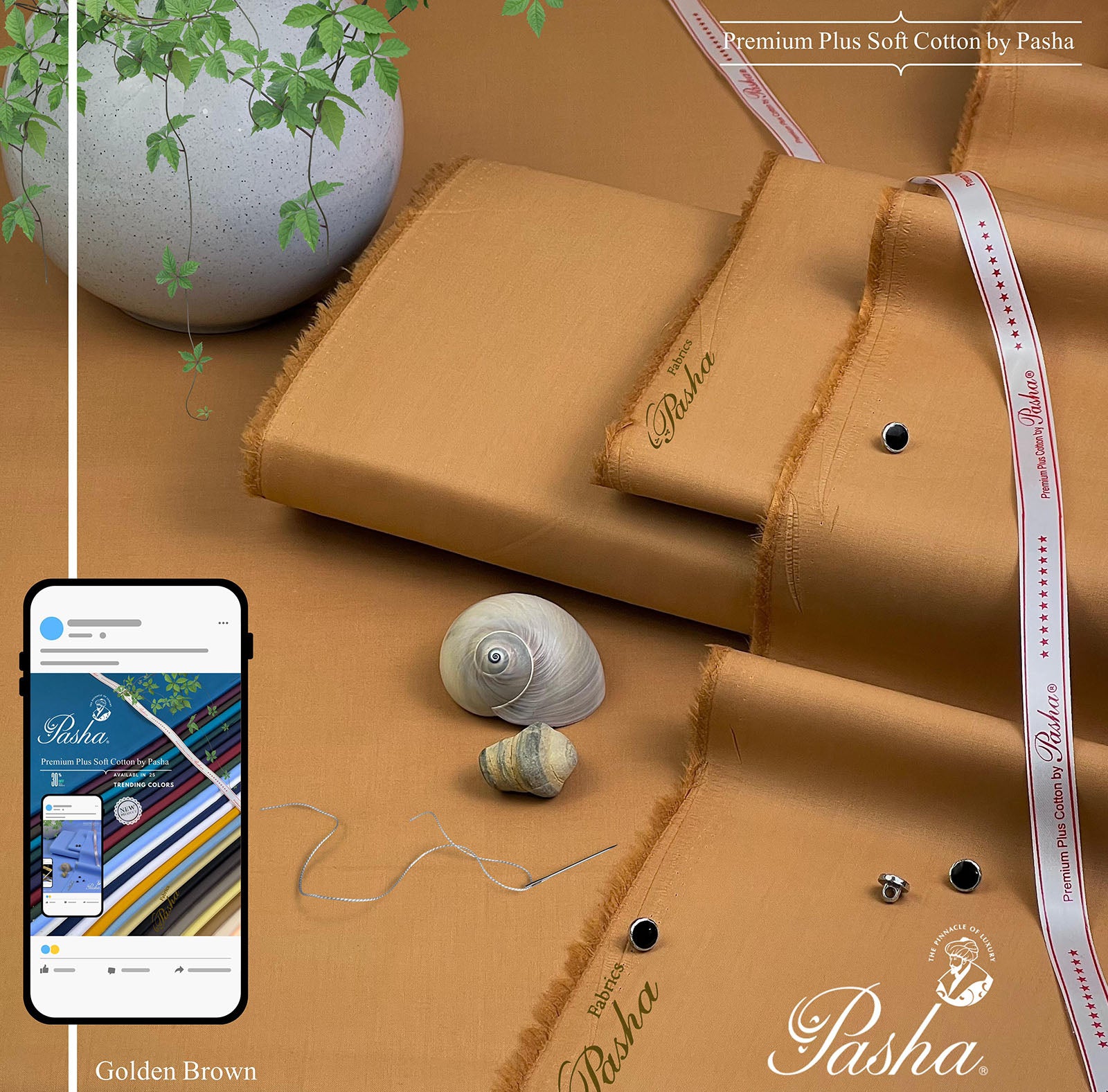 2-Piece Unstitched Prenium Plus Soft 100% Cotton Shalwar and Kameez for Men's