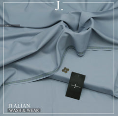 2-Piece Unstitched Italian Silk Shalwar and Kameez for Men's