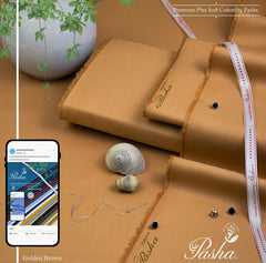 2-Piece Unstitched Prenium Plus Soft 100% Cotton Shalwar and Kameez for Men's