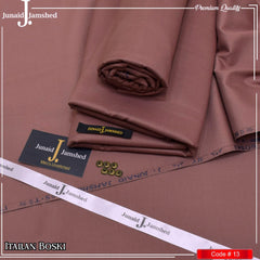 2-Piece Unstitched Wash & Wear Boski Shalwar and Kameez for Men's (Four Season Collection)