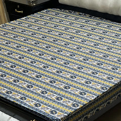 1-Piece Printed Water Proof Mattress Cover - (72 * 78 Inch (6 * 6.5) - King