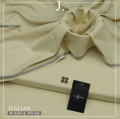 2-Piece Unstitched Italian Silk Shalwar and Kameez for Men's