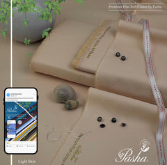 2-Piece Unstitched Prenium Plus Soft 100% Cotton Shalwar and Kameez for Men's