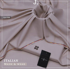 2-Piece Unstitched Italian Silk Shalwar and Kameez for Men's