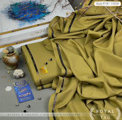 2-Piece Unstitched Wash and Wear Shalwar and Kameez for Men's