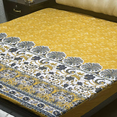 1-Piece Printed Water Proof Mattress Cover - (72 * 78 Inch (6 * 6.5) - King