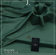 2-Piece Unstitched Italian Silk Shalwar and Kameez for Men's