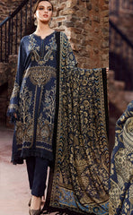 3-piece Unstitched Dhanak Fully Heavy Embroidered Dress for Women’s (Women's Winter Clothing)