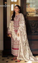 3-piece Unstitched Dhanak Heavy Embroidered Dress for Women’s (Women's Winter Clothing)