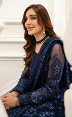 3-piece Unstitched Heavy Dhanak Embroidered Dress for Women’s