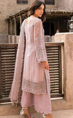 3-piece Unstitched Organza Embroidered Formal Dress for Women’s