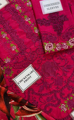 3-piece Unstitched Chikankari Embroidered Luxury Cotton Dress for Women’s