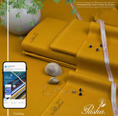 2-Piece Unstitched Prenium Plus Soft 100% Cotton Shalwar and Kameez for Men's