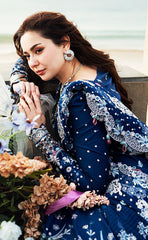 3-piece Unstitched Chikankari Embroidered Lawn Cotton Dress for Women’s