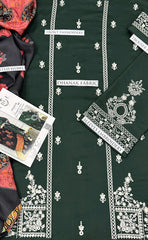 3-piece Unstitched Heavy Dhanak Embroidered Dress for Women’s (Women's Winter Clothing)