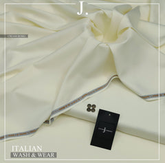 2-Piece Unstitched Italian Silk Shalwar and Kameez for Men's