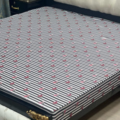 1-Piece Printed Water Proof Mattress Cover - (72 * 78 Inch (6 * 6.5) - King