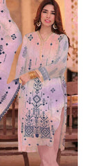 3-piece Unstitched Premium Digital Printed Lawn Dress for Women’s