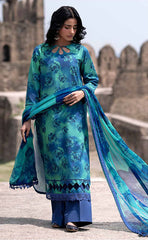3-piece Unstitched Khaddar Dress for Women’s - (Winter Collection)