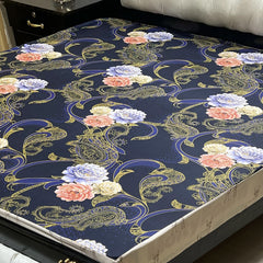 1-Piece Printed Water Proof Mattress Cover - (72 * 78 Inch (6 * 6.5) - King