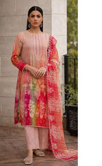 3-piece Unstitched Premium Digital Printed Lawn Dress for Women’s