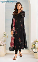 3-piece Unstitched Dhanak Fully Heavy Embroidered Dress for Women’s (Women's Clothing)