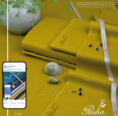 2-Piece Unstitched Prenium Plus Soft 100% Cotton Shalwar and Kameez for Men's