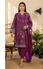 3-piece Unstitched Digital Printed Karandi Suit for Women’s (Karandi Winter Collection 2025)
