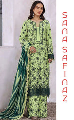 3-piece Unstitched Khaddar Dress for Women’s - (Winter Collection)