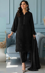 3-piece Unstitched Karandi with Heavy Sequence Cut Work Embroidered Dress for Women’s