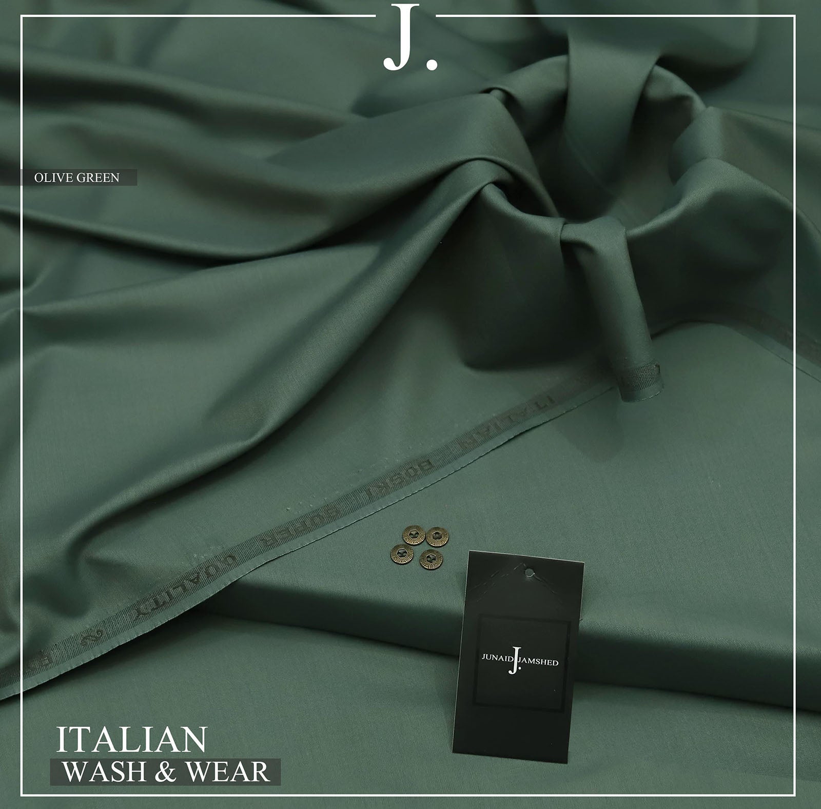 2-Piece Unstitched Italian Silk Shalwar and Kameez for Men's