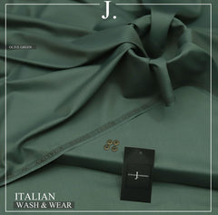 2-Piece Unstitched Italian Silk Shalwar and Kameez for Men's