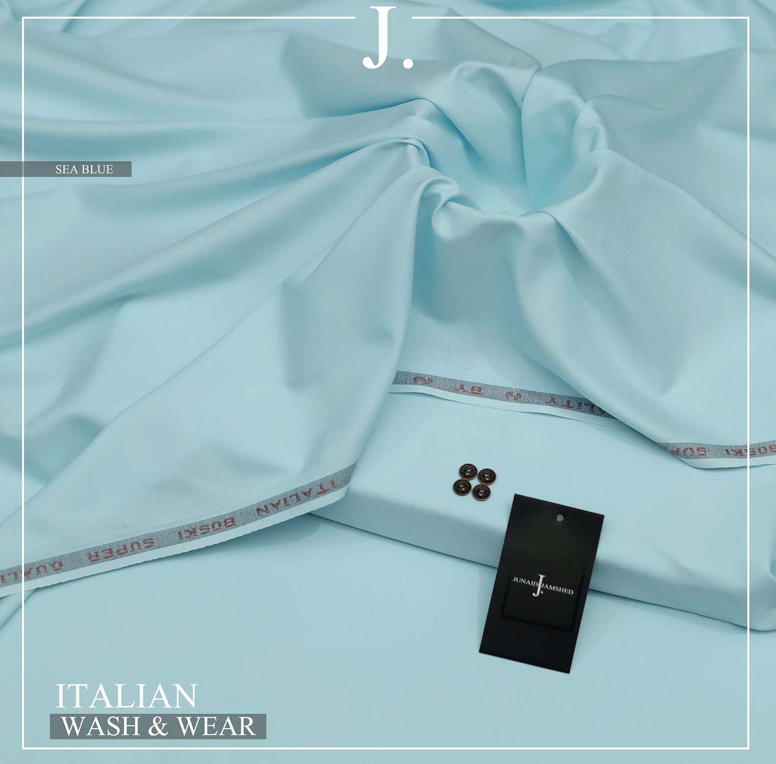 2-Piece Unstitched Italian Silk Shalwar and Kameez for Men's