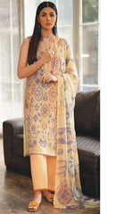 3-piece Unstitched Premium Digital Printed Lawn Dress for Women’s