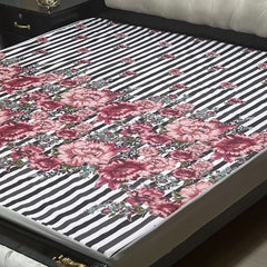 1-Piece Printed Water Proof Mattress Cover - (72 * 78 Inch (6 * 6.5) - King