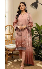 3-piece Unstitched Digital Printed Karandi Suit for Women’s (Karandi Winter Collection 2025)