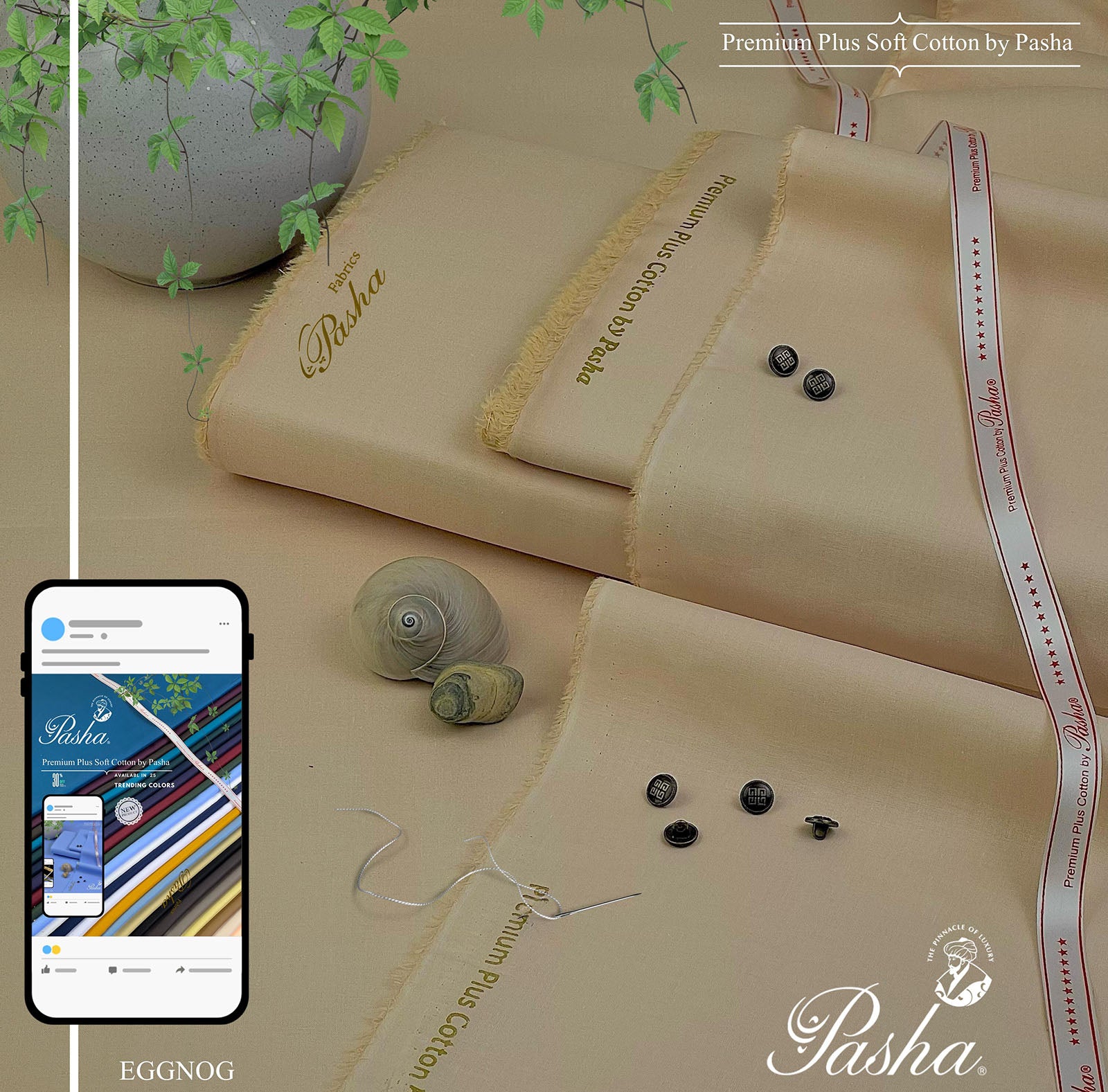 2-Piece Unstitched Prenium Plus Soft 100% Cotton Shalwar and Kameez for Men's