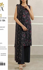 3-piece Unstitched Tana Dora Lawn Dress for Women’s