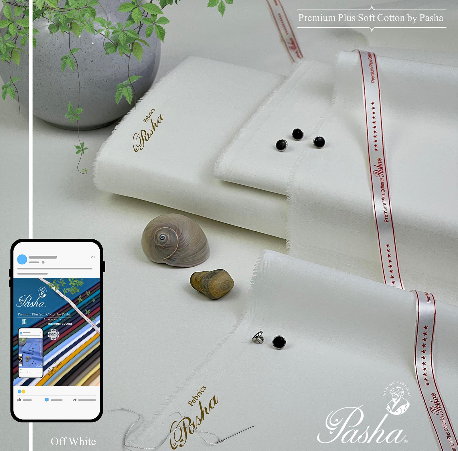 2-Piece Unstitched Prenium Plus Soft 100% Cotton Shalwar and Kameez for Men's