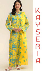 3-piece Unstitched Khaddar Dress for Women’s - (Winter Collection)