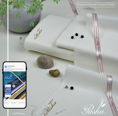 2-Piece Unstitched Prenium Plus Soft 100% Cotton Shalwar and Kameez for Men's